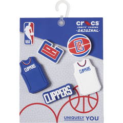 Crocs|NBA Los Angeles Clippers 5 Pack Jibbitz™ charms