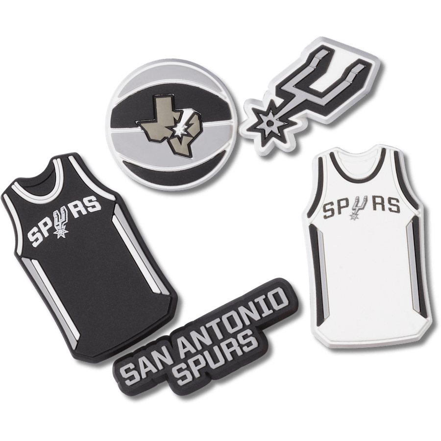 Crocs|NBA San Antonio Spurs 5 Pack Jibbitz™ charms