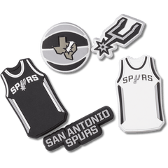 Crocs|NBA San Antonio Spurs 5 Pack Jibbitz™ charms