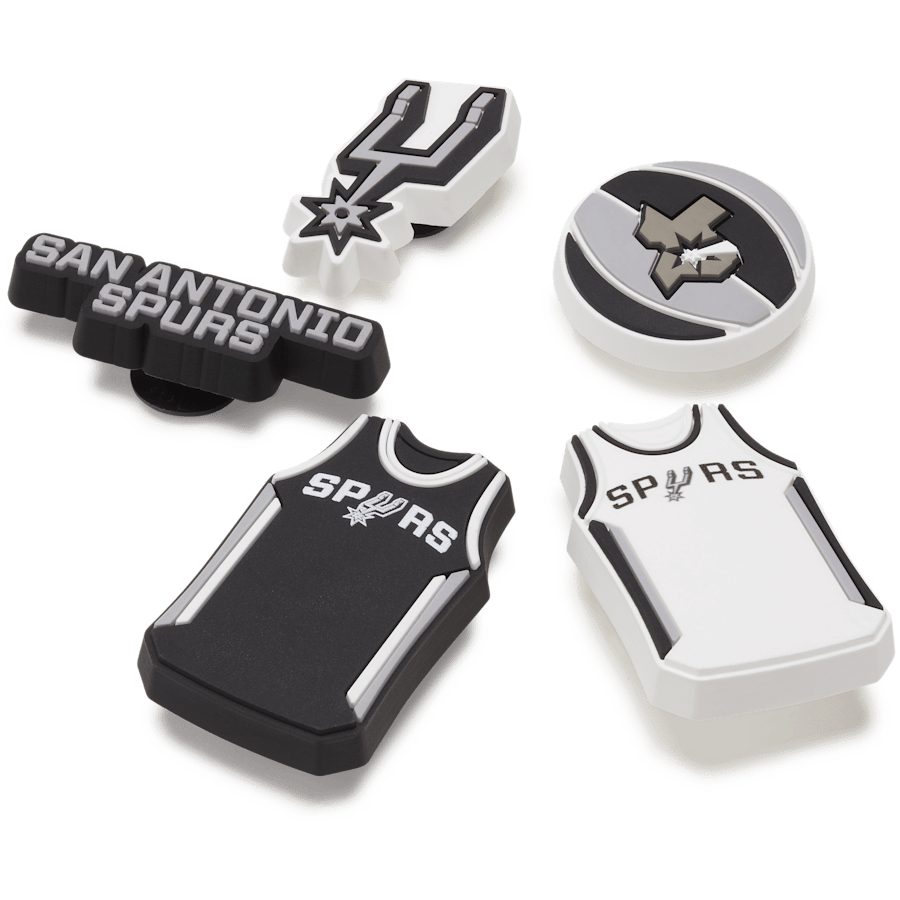 Crocs|NBA San Antonio Spurs 5 Pack Jibbitz™ charms