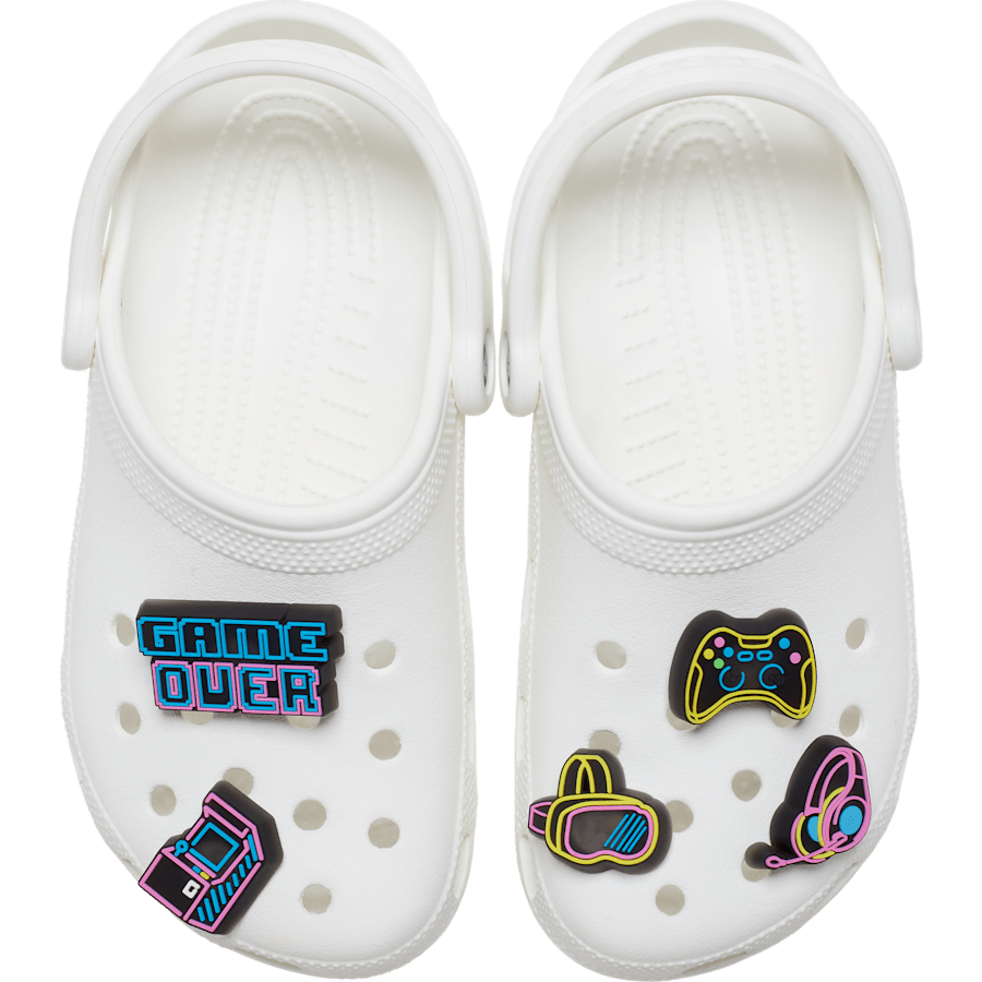 Crocs|Lights Up Neon Gamer 5 Pack Jibbitz™ charms
