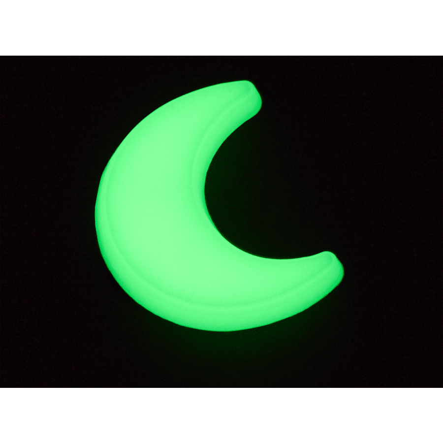 Crocs|Glow In The Dark Crescent Moon Jibbitz™ charms