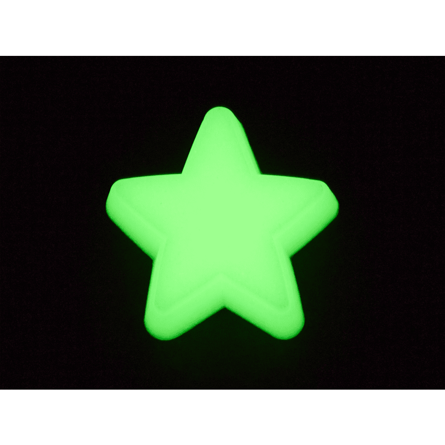 Crocs|Glow In The Dark Star Jibbitz™ charms