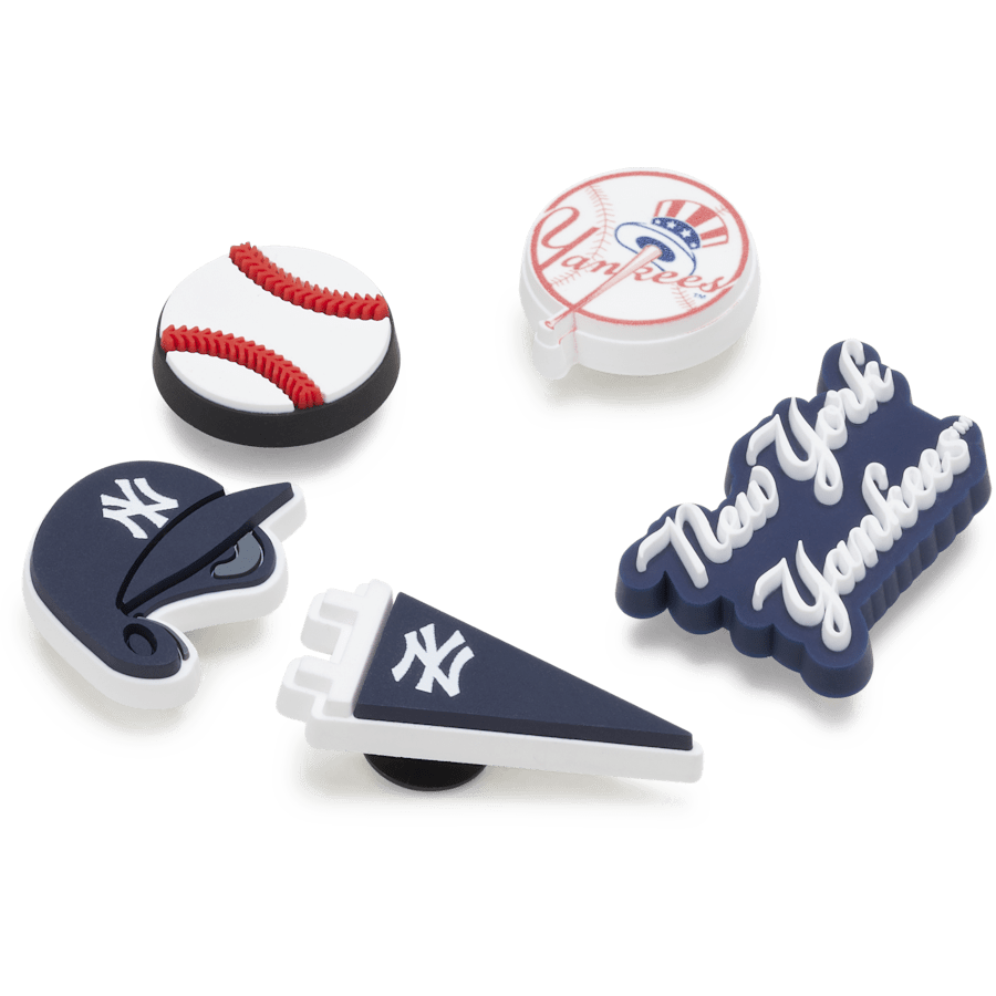 Crocs|MLB New York Yankees 5 Pack Jibbitz™ charms