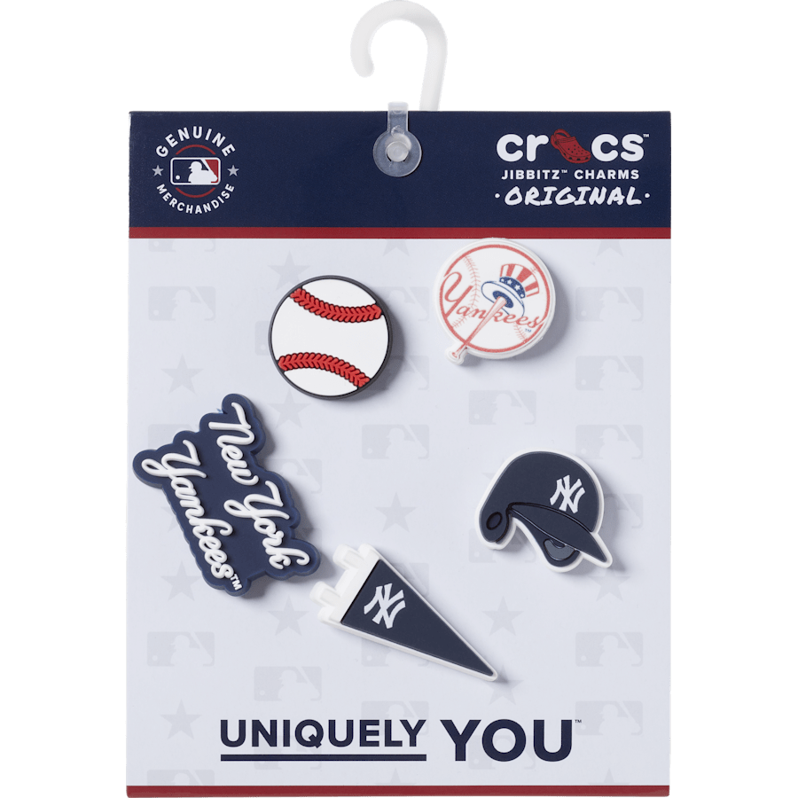 Crocs|MLB New York Yankees 5 Pack Jibbitz™ charms