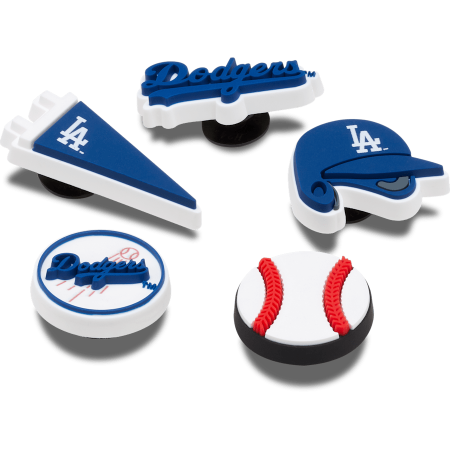 Crocs|MLB Los Angeles Dodgers 5pck Jibbitz™ charms