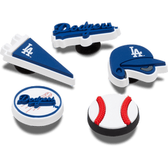 Crocs|MLB Los Angeles Dodgers 5pck Jibbitz™ charms
