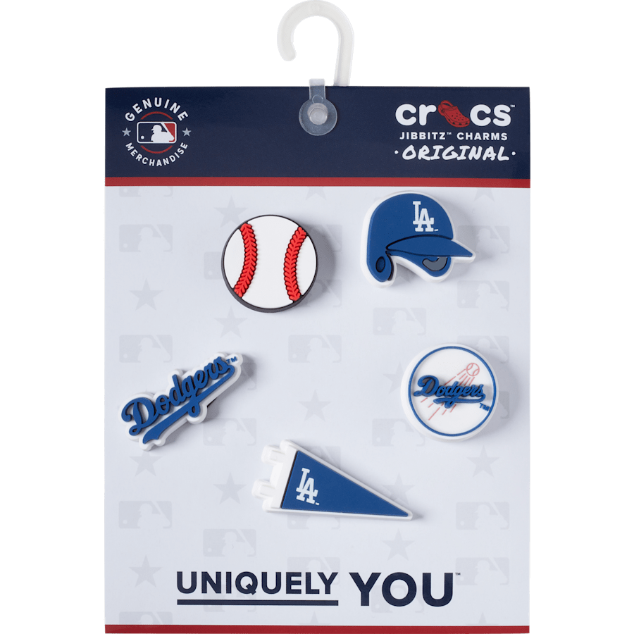 Crocs|MLB Los Angeles Dodgers 5pck Jibbitz™ charms