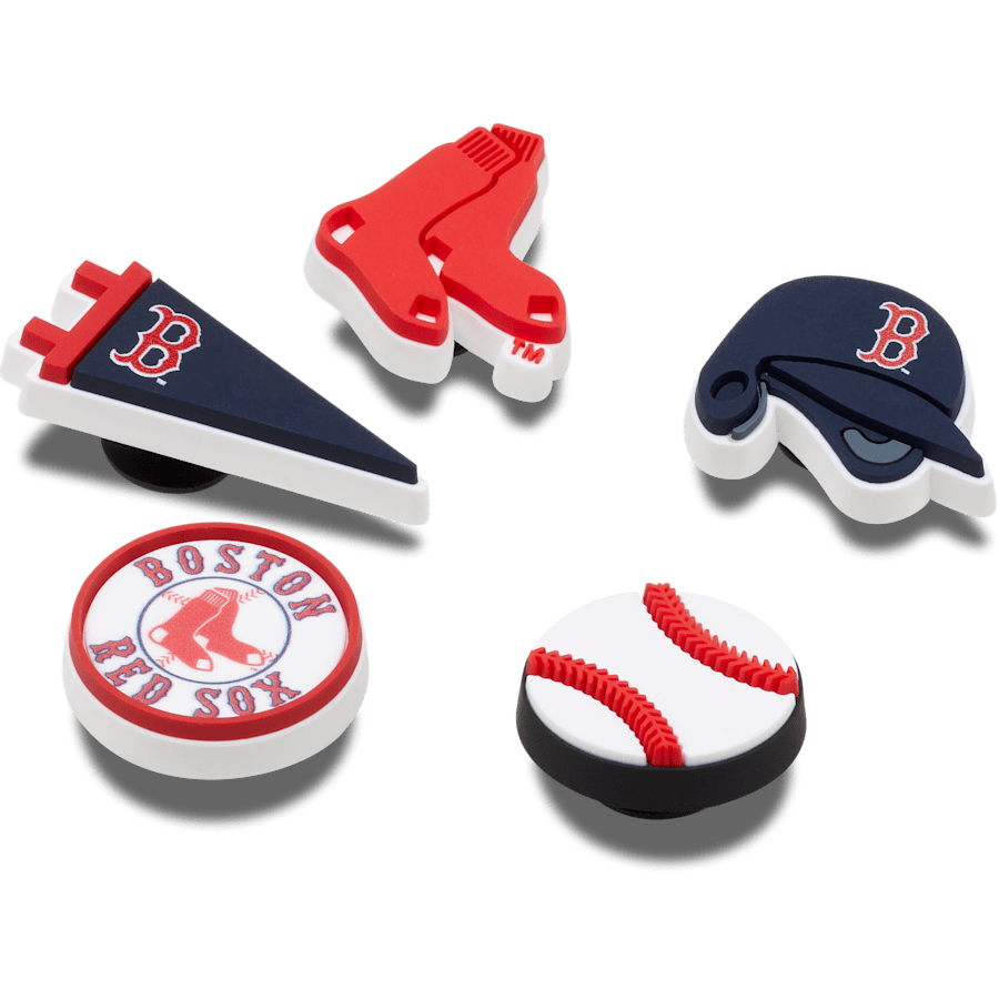 Crocs|MLB Boston Red Sox 5pck Jibbitz™ charms