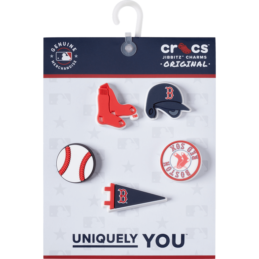Crocs|MLB Boston Red Sox 5pck Jibbitz™ charms