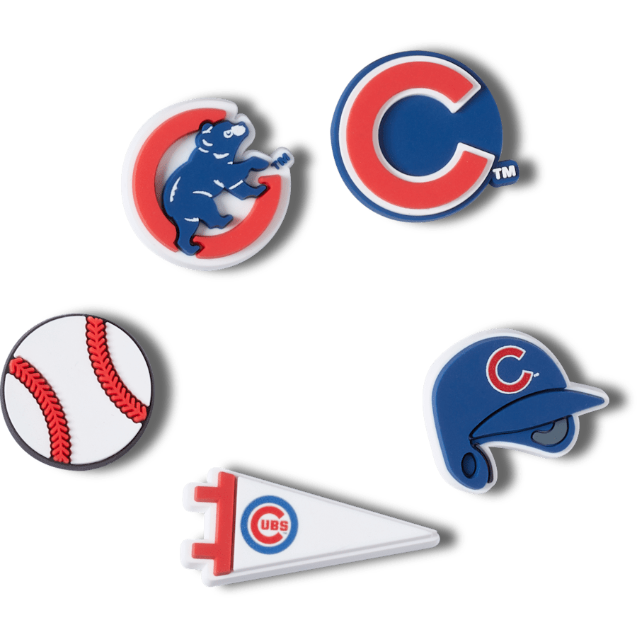 Crocs|MLB Chicago Cubs 5pck Jibbitz™ charms