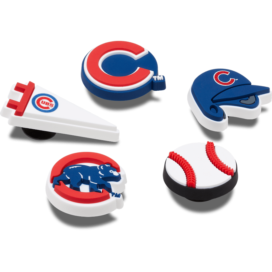 Crocs|MLB Chicago Cubs 5pck Jibbitz™ charms