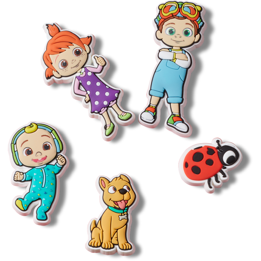 Crocs|Cocomelon 5 Pack Jibbitz™ charms