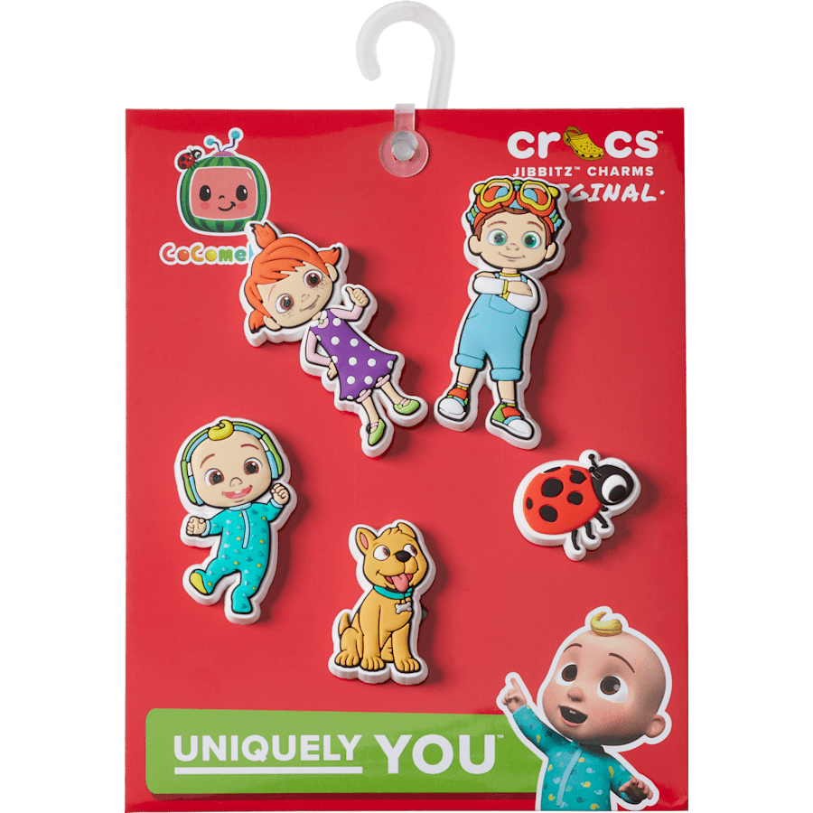 Crocs|Cocomelon 5 Pack Jibbitz™ charms