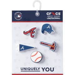 Crocs|MLB Atlanta Braves 5 Pack Jibbitz™ charms