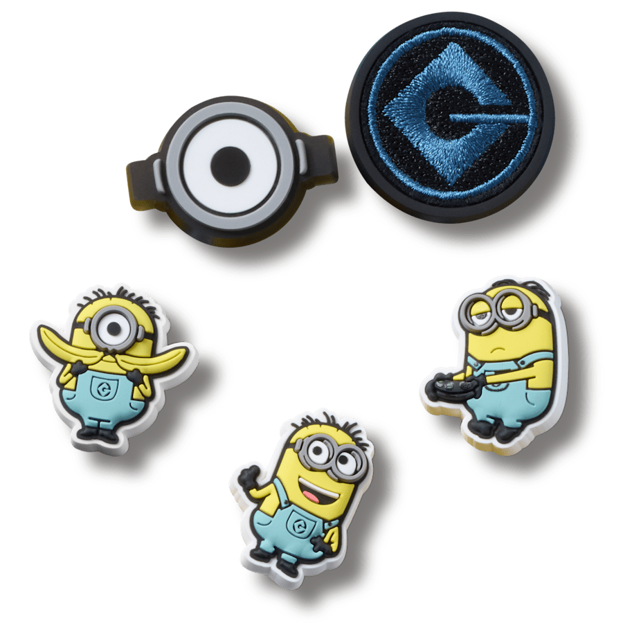 Crocs|Minions 5 Pack Jibbitz™ charms