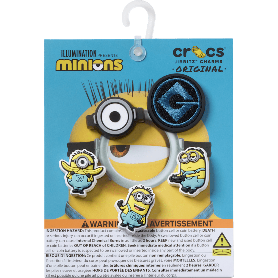 Crocs|Minions 5 Pack Jibbitz™ charms