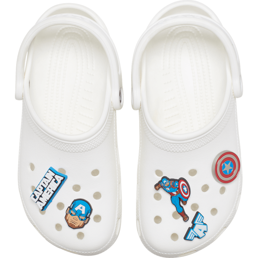 Crocs|Captain America 5 Pack Jibbitz™ charms