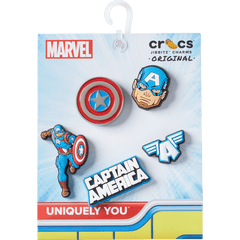Crocs|Captain America 5 Pack Jibbitz™ charms