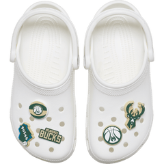 Crocs|NBA Milwaukee Bucks 5 Pack Jibbitz™ charms