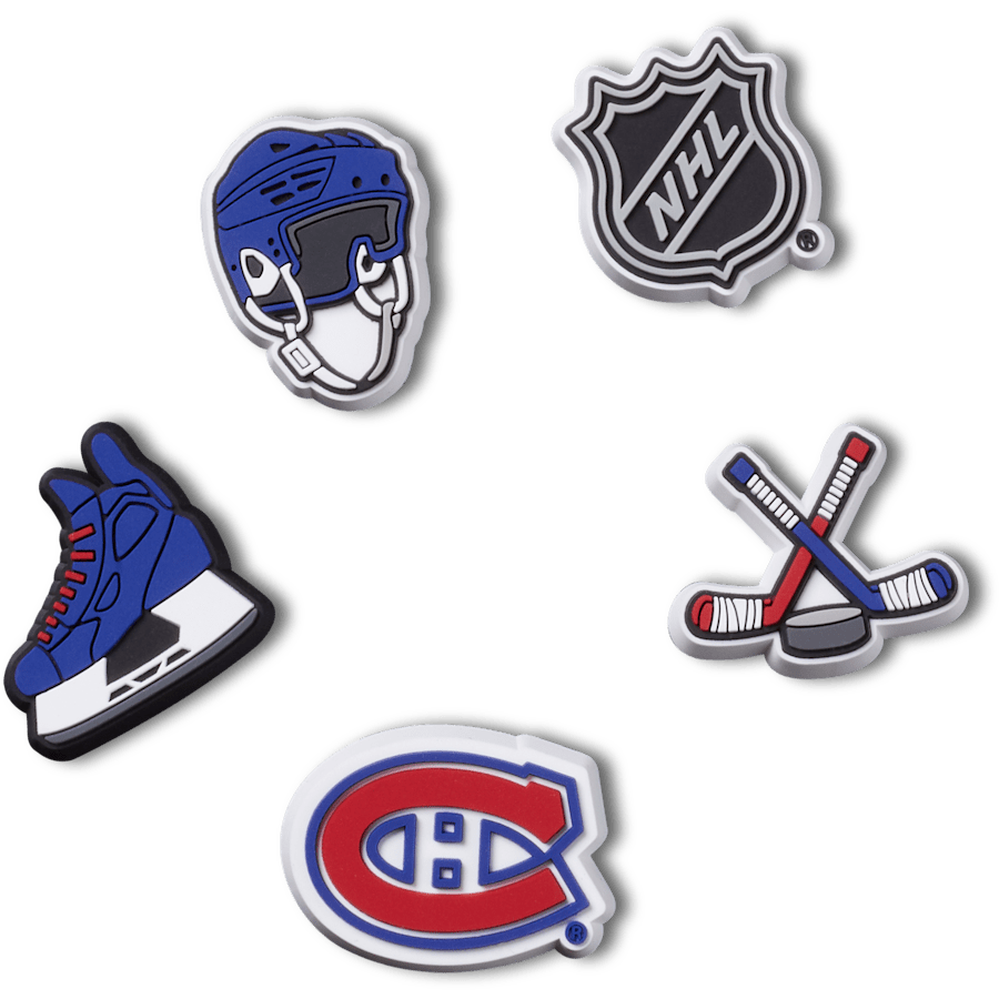 Crocs|NHL® Montreal Canadiens® 5 Pack Jibbitz™ charms