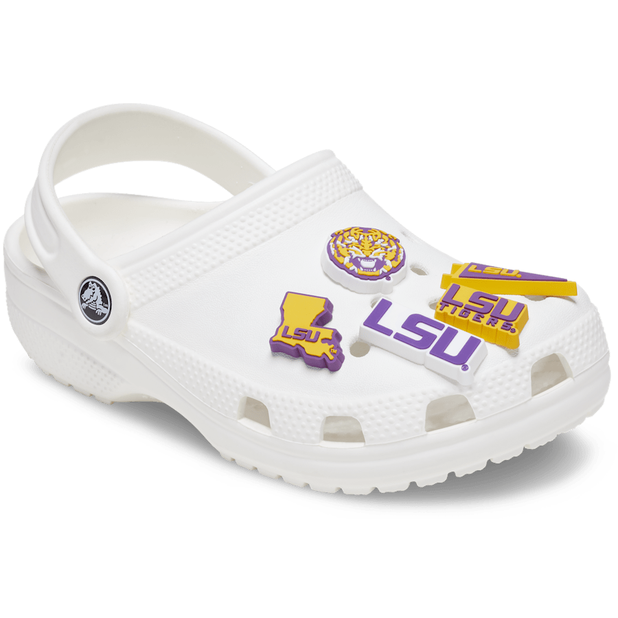 Crocs|LSU 5 Pack Jibbitz™ charms