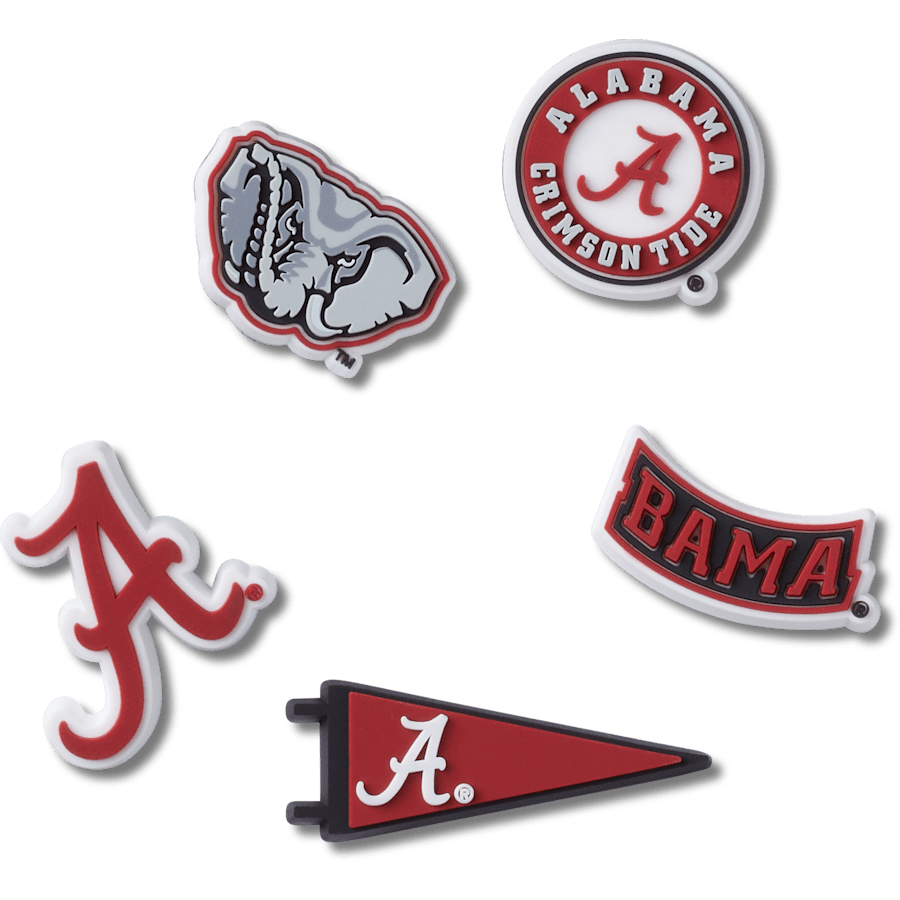 Crocs|University of Alabama 5 Pack Jibbitz™ charms