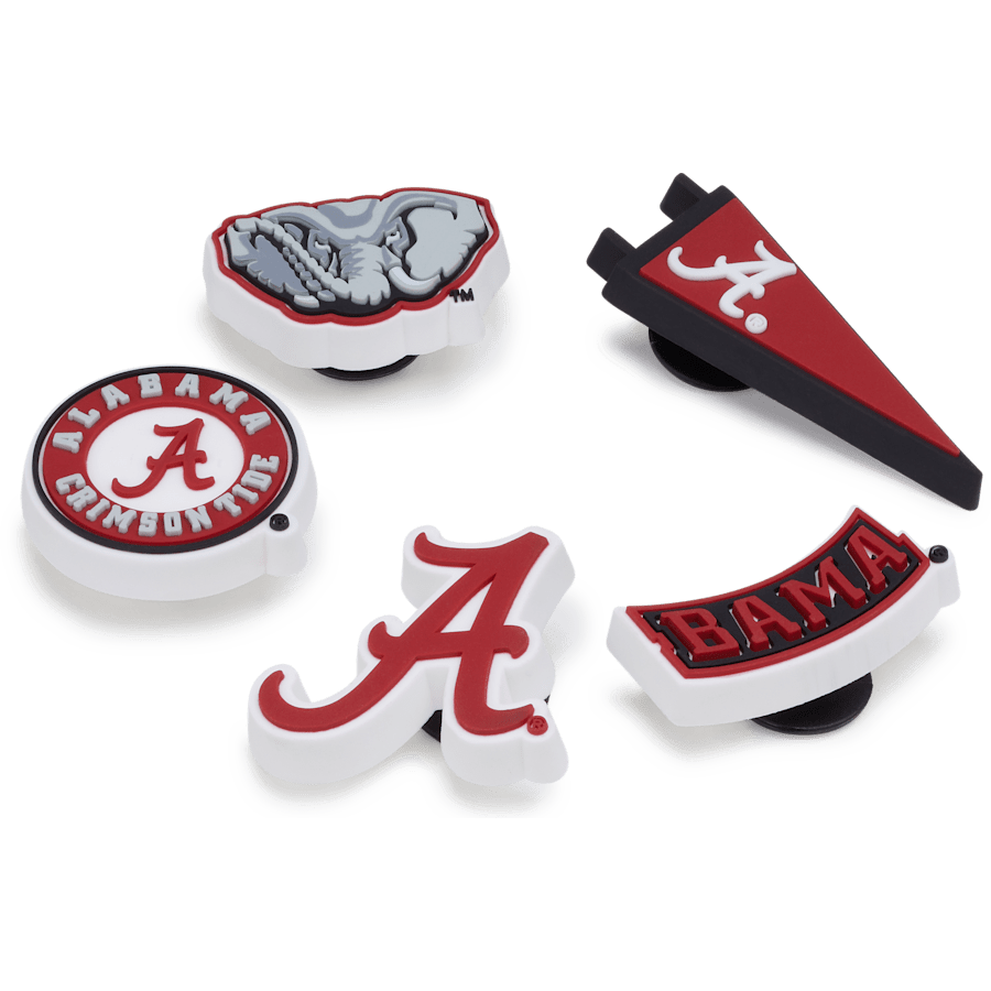 Crocs|University of Alabama 5 Pack Jibbitz™ charms