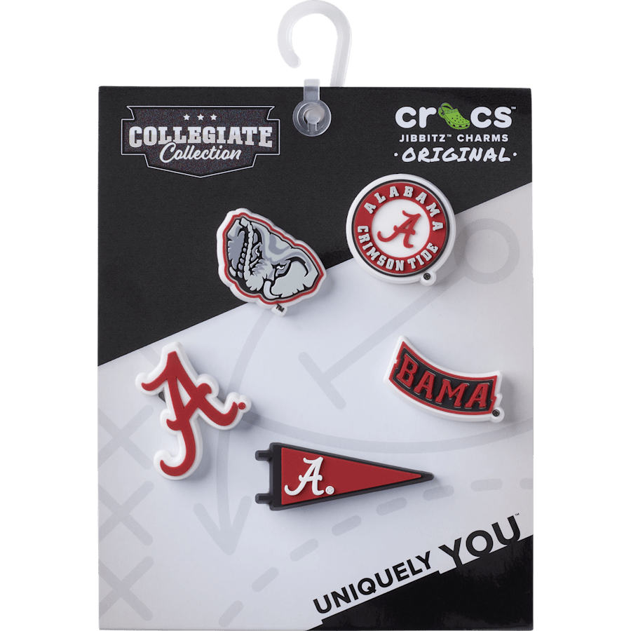 Crocs|University of Alabama 5 Pack Jibbitz™ charms