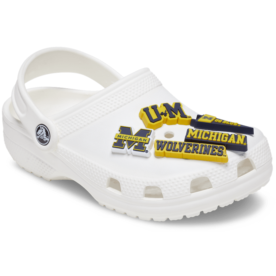 Crocs|University of Michigan 5 Pack Jibbitz™ charms