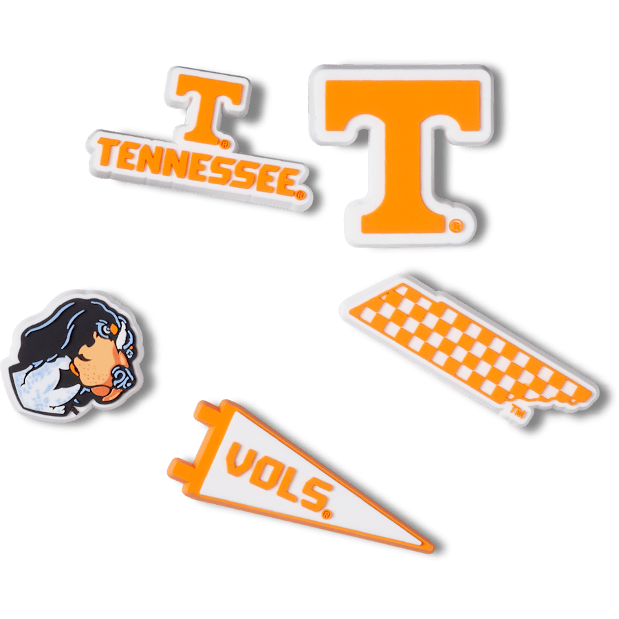 Crocs|University of Tennessee 5 Pack Jibbitz™ charms