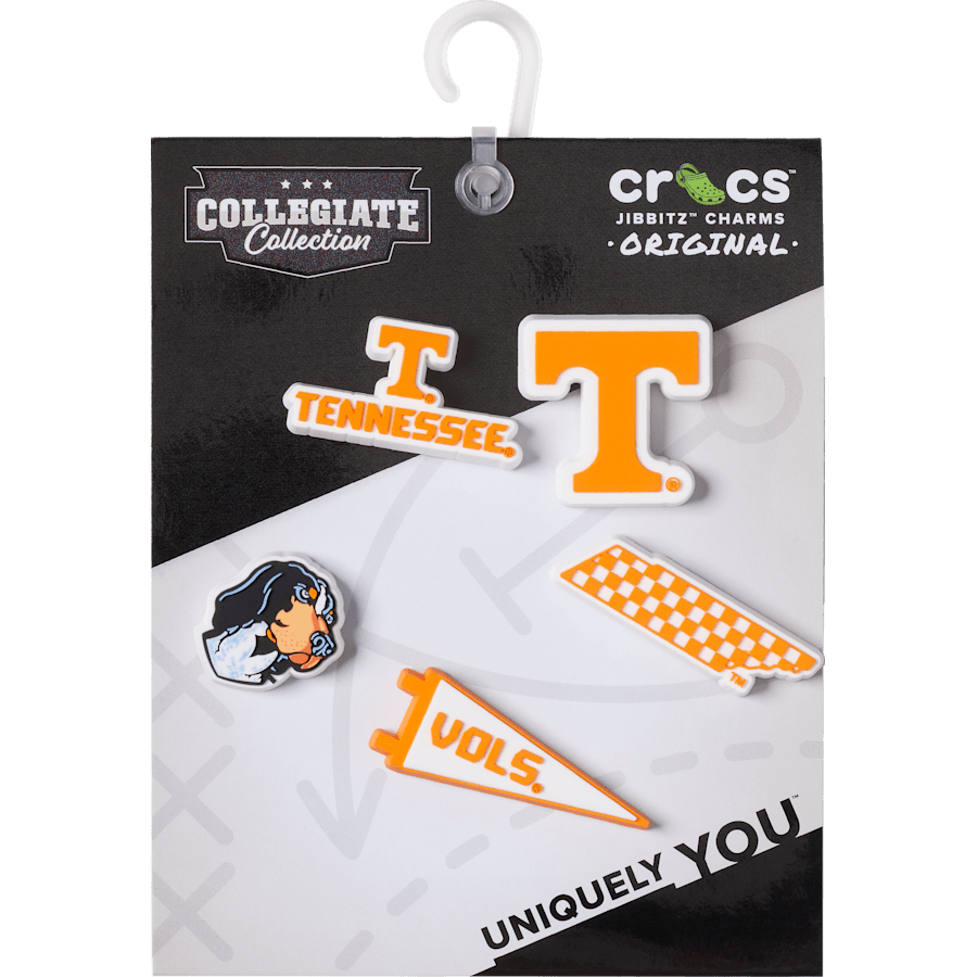 Crocs|University of Tennessee 5 Pack Jibbitz™ charms