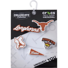 Crocs|University of Texas 5 Pack Jibbitz™ charms