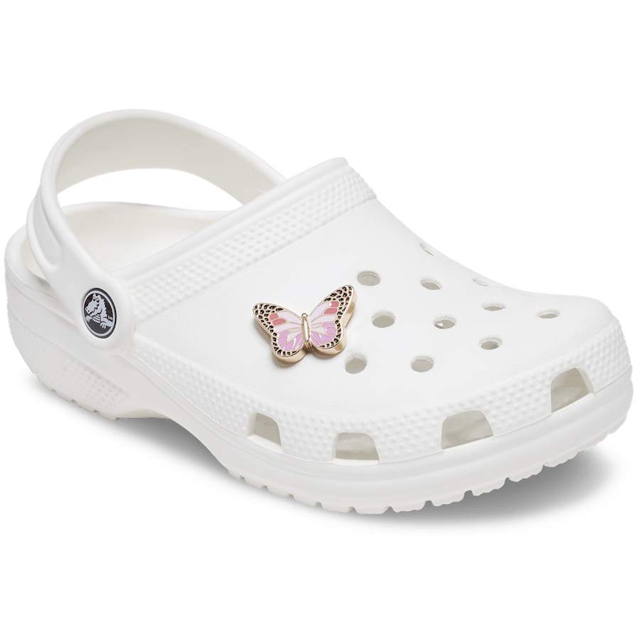 Crocs|Pink Elevated Colorful Butterfly Jibbitz™ charms