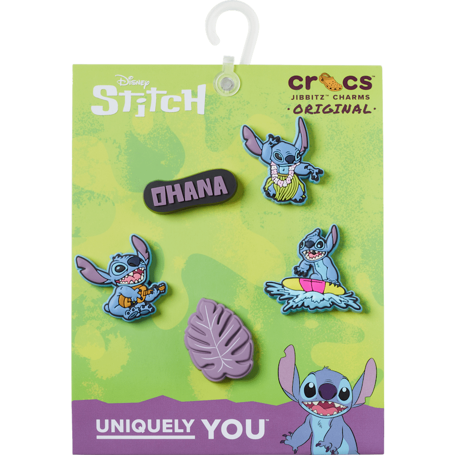 Crocs|Stitch Tropical 5 Pack Jibbitz™ charms