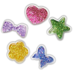 Crocs|UV Changing Squish 5 Pack Jibbitz™ charms