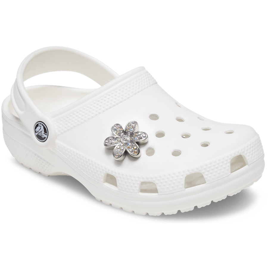 Crocs|Silver Mnchrm Daisy 1 Jibbitz™ charms