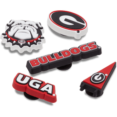 Crocs|University of Georgia 5 Pack Jibbitz™ charms