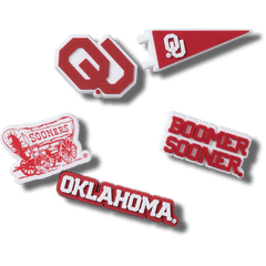 Crocs|Univ of Oklahoma 5 Pack Jibbitz™ charms