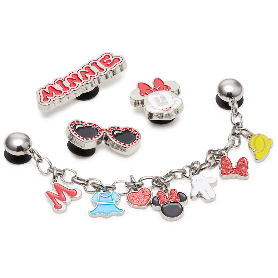 Crocs|Minnie Mouse 5 Pack Jibbitz™ charms