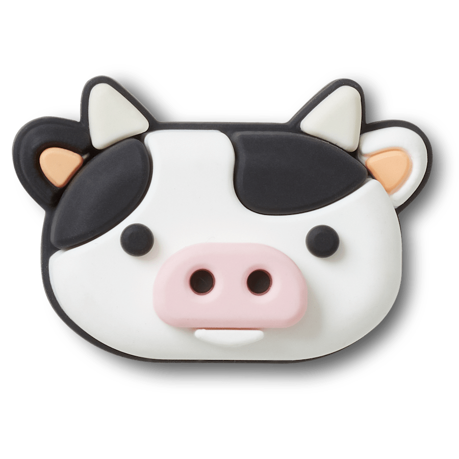 Crocs|3D Cow Face Jibbitz™ charms