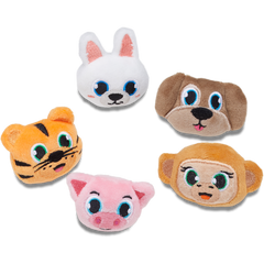 Crocs|Fuzzy Animal 5 Pack Jibbitz™ charms