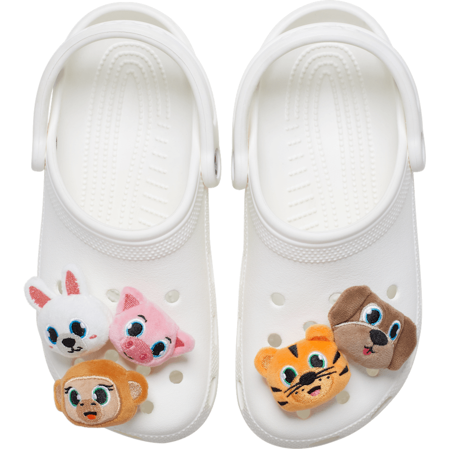 Crocs|Fuzzy Animal 5 Pack Jibbitz™ charms
