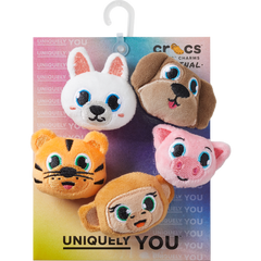 Crocs|Fuzzy Animal 5 Pack Jibbitz™ charms