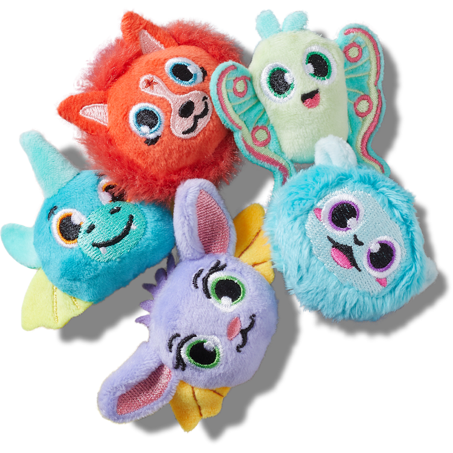 Crocs|Fuzzy Fantasy Animals 5 Pack Jibbitz™ charms