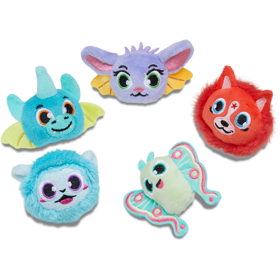 Crocs|Fuzzy Fantasy Animals 5 Pack Jibbitz™ charms