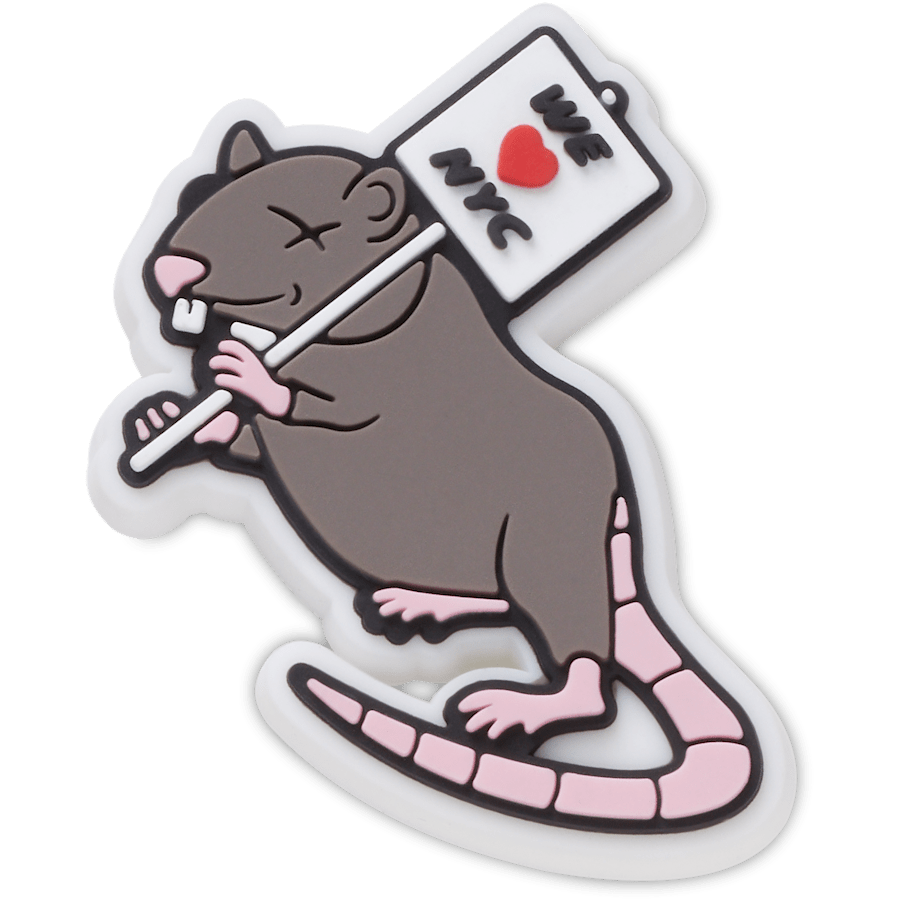 Crocs|NYC Rats Run the City Jibbitz™ charms