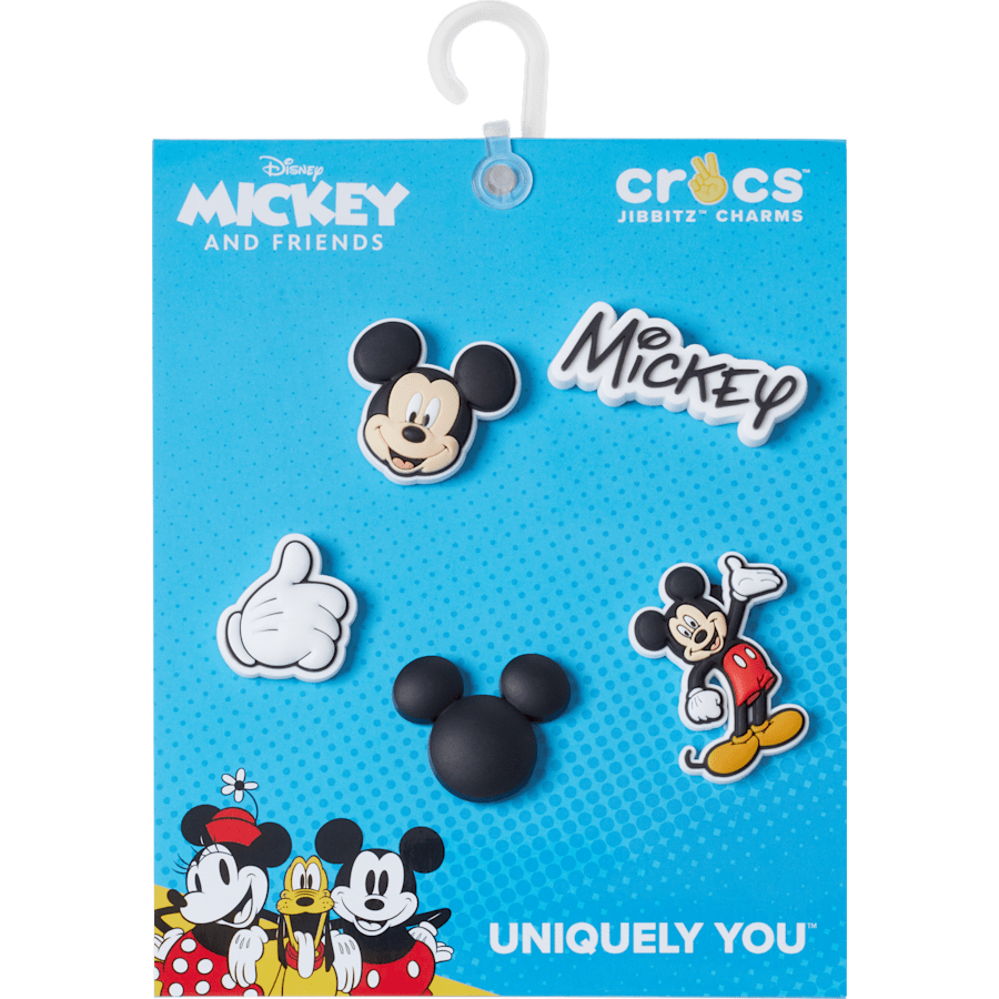 Crocs|Disney Mickey 5 Pack Jibbitz™ charms