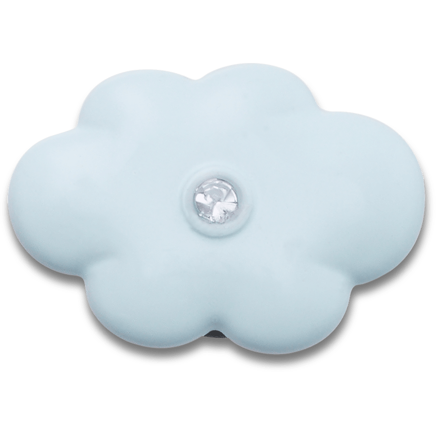 Crocs|Blue Flower With Crystal Jibbitz™ charms