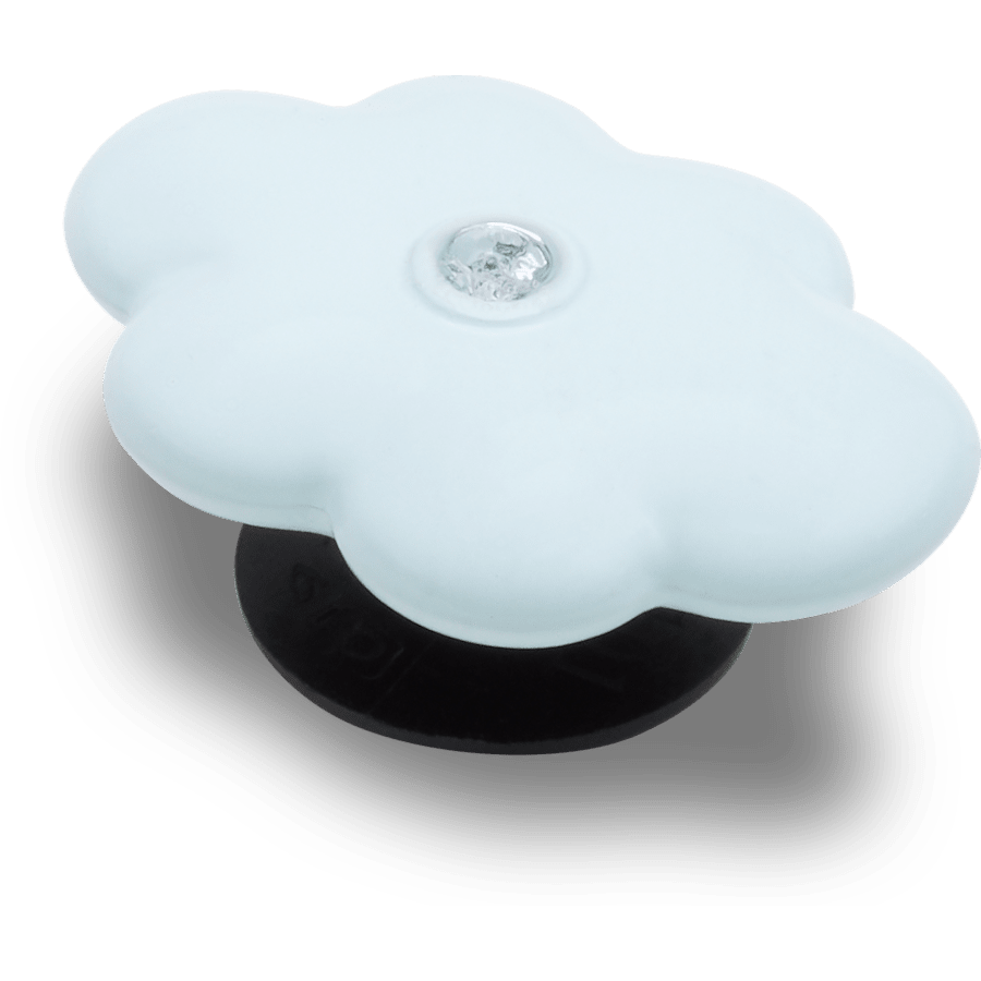 Crocs|Blue Flower With Crystal Jibbitz™ charms